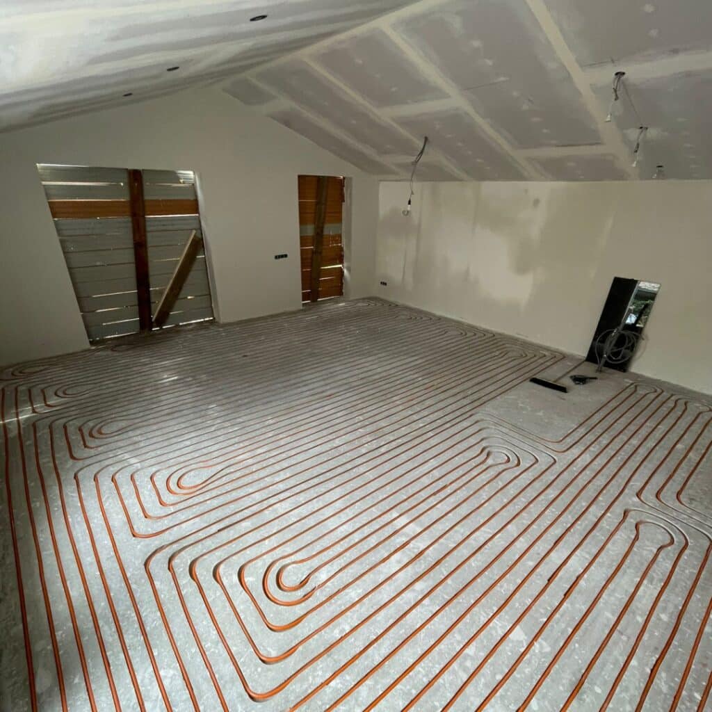 project vloerverwarming maasmechelen introvloerencentrum